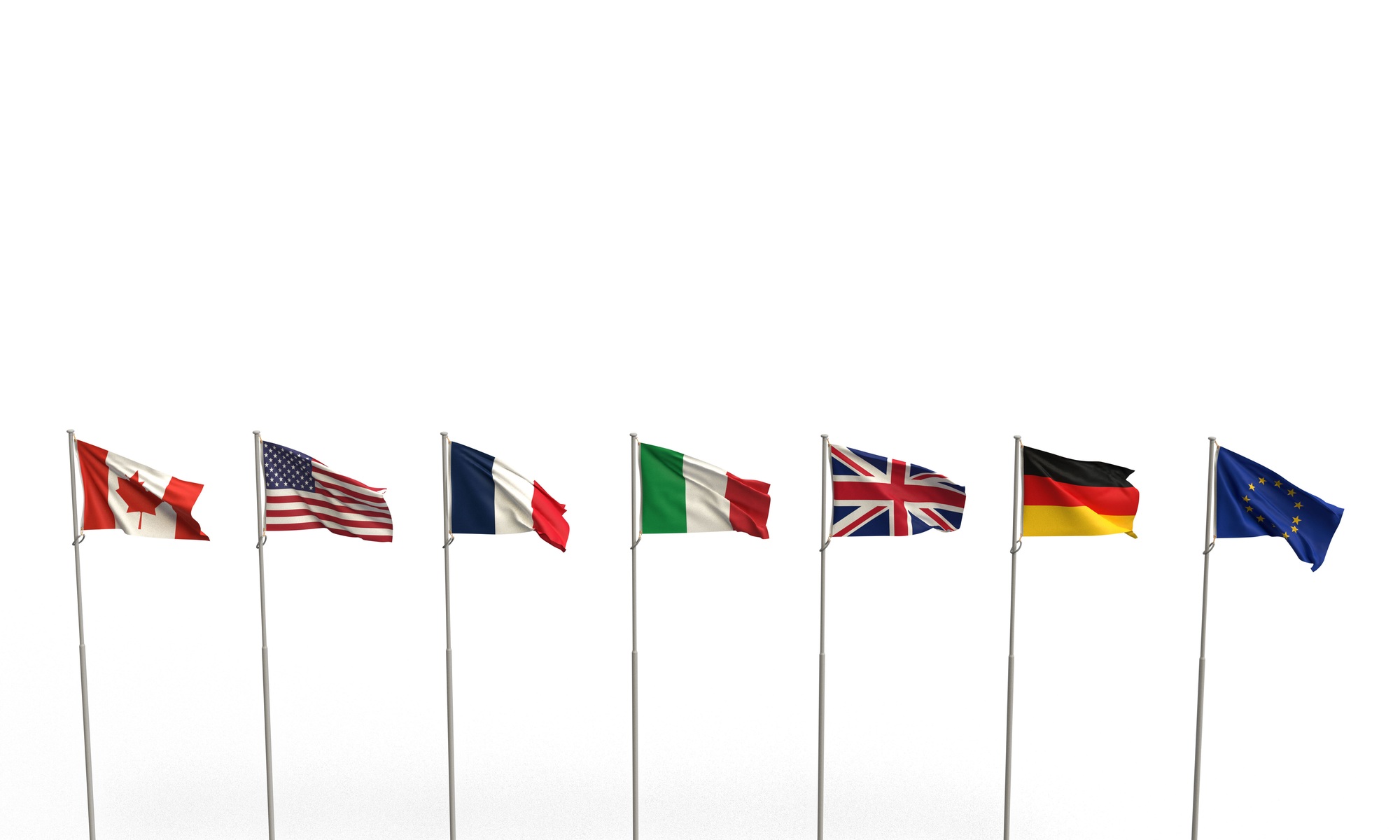 g7 g seven number group summit meeting canada usa france england uk united state america german unit